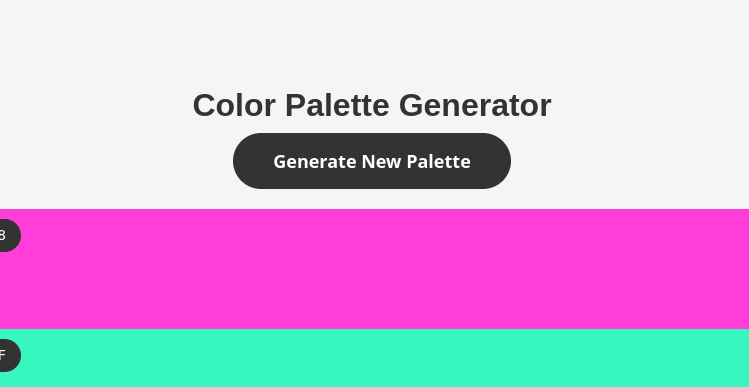 Color Palette Generator Preview