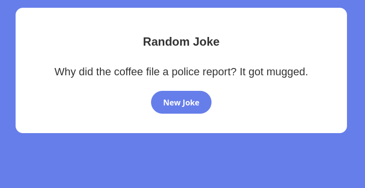 Joke Generator Preview